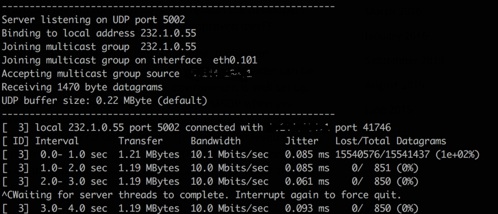 oooh iperf ssm
